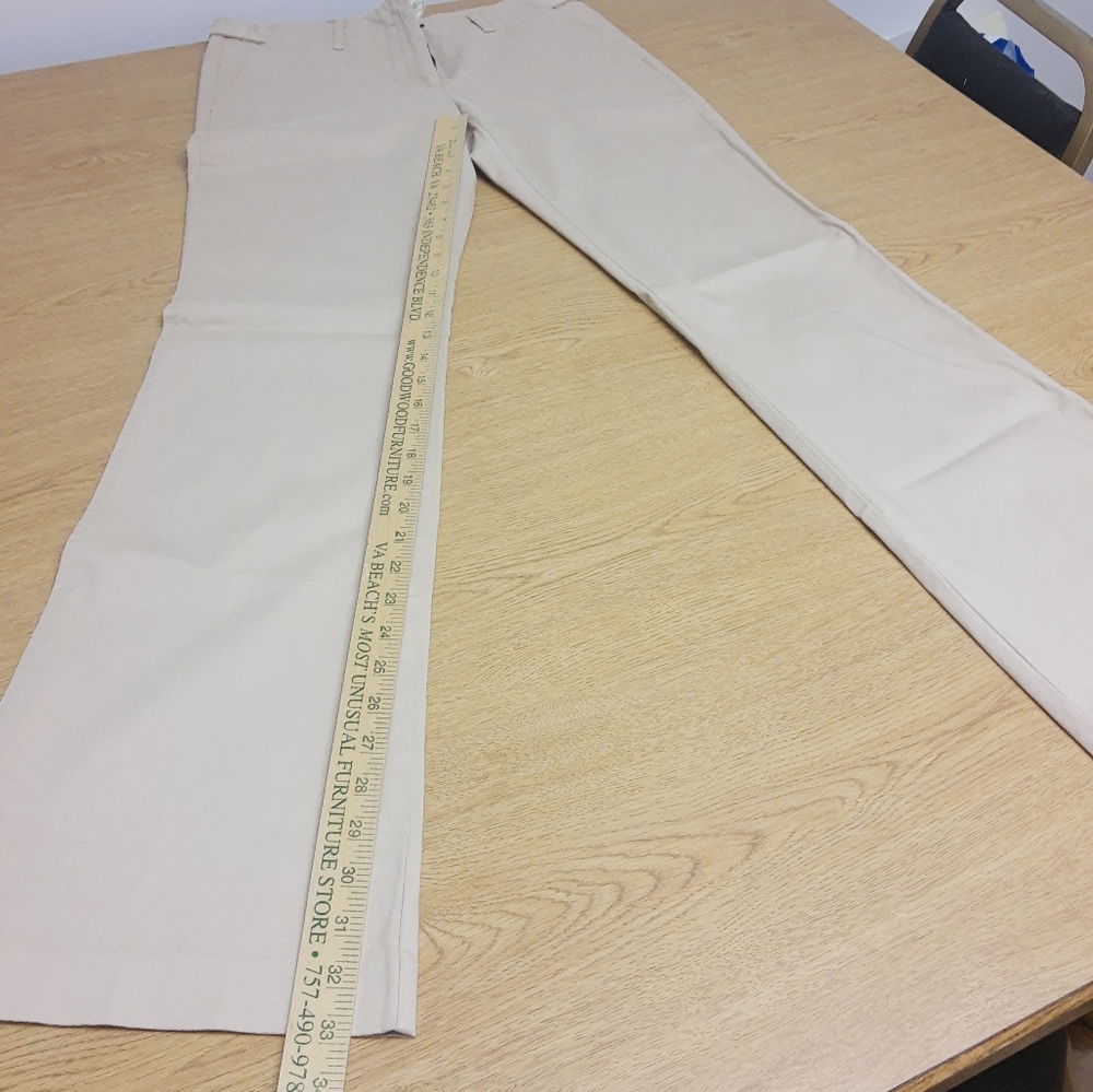 Theory khaki pants, size 8